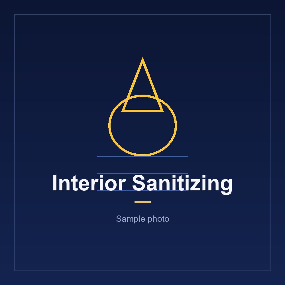 BAC-TO-ZERO interior sanitizing service graphic